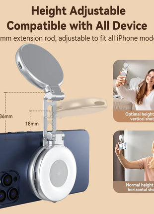 TELESIN Magnetic Camera Grip