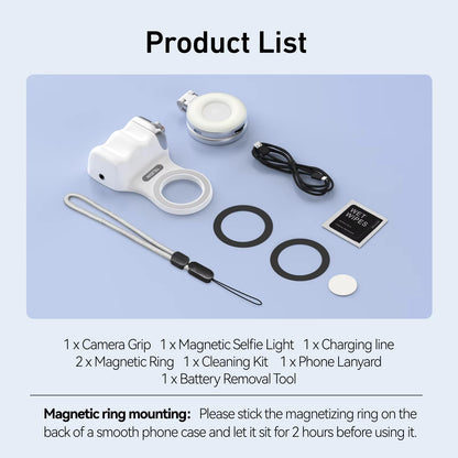 TELESIN Magnetic Camera Grip